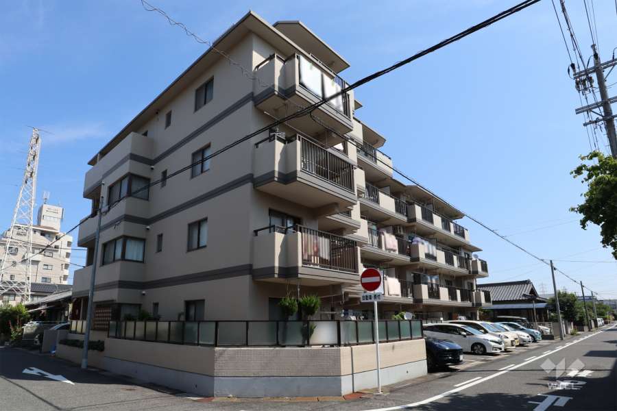 シャトー瑞穂2の外観（南側から）