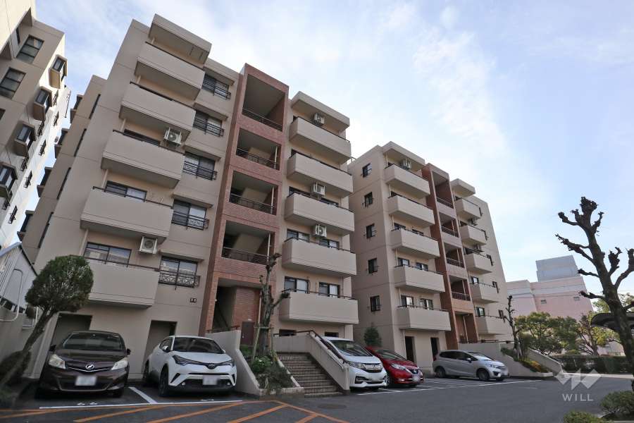 マンションの外観（北東側から）