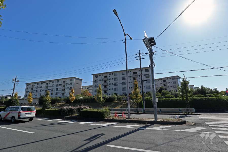中央台団地の北側道路