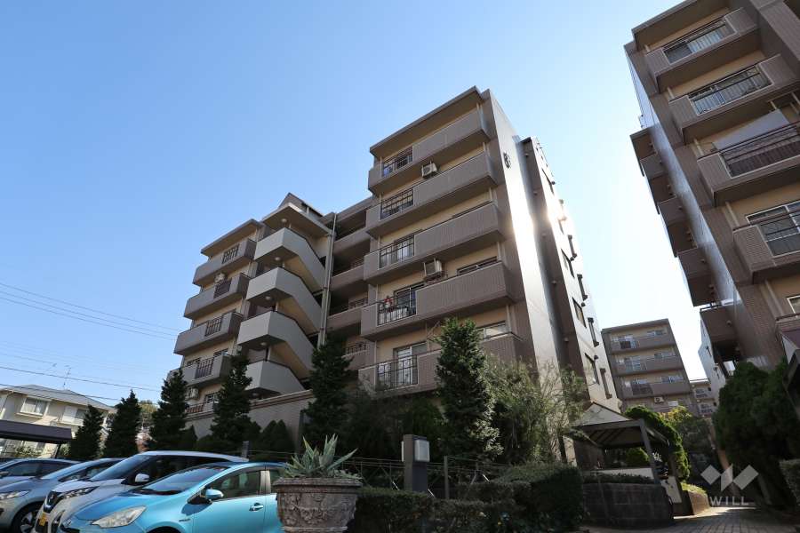 マンションの外観（北西側から）