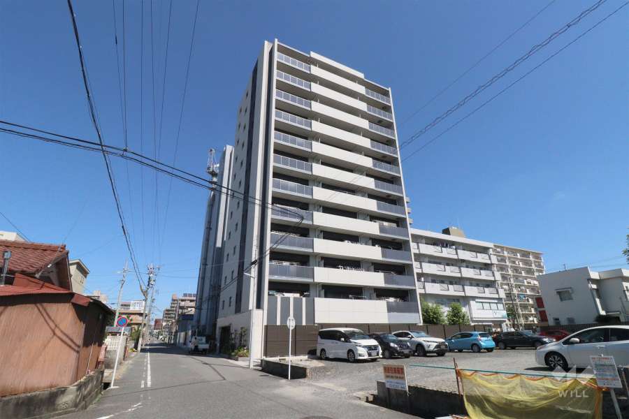 ザパークハウス春日井中央通の外観(南側から）