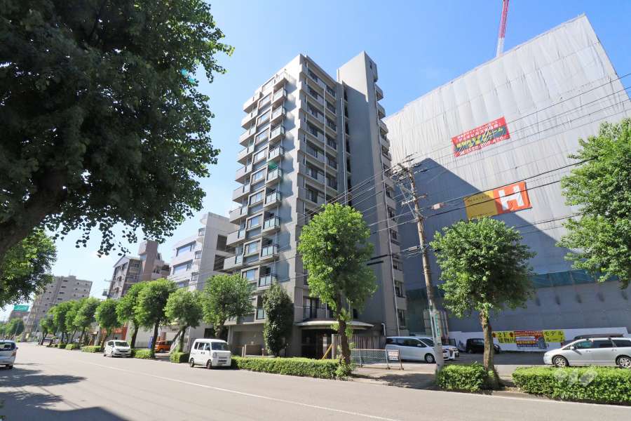 春日井中央通シティハウスの外観（北東側から）