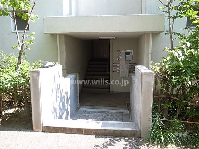 28号棟のエントランス