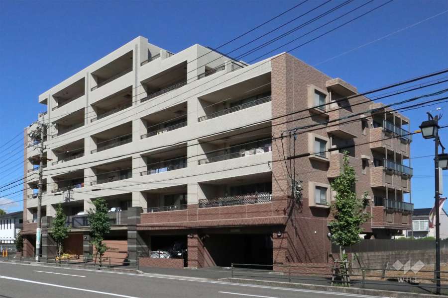 カルティア鳥居松の外観（東側から）