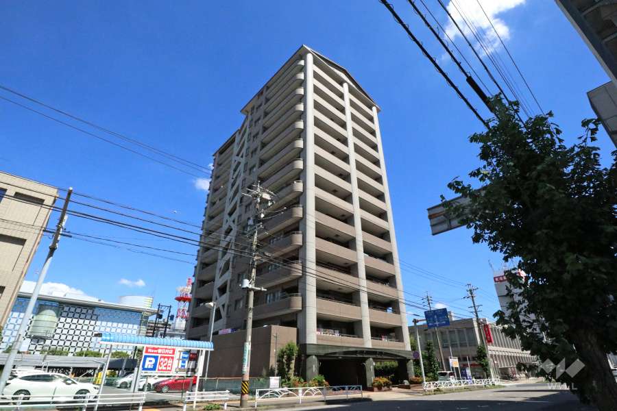ライオンズシティ鳥居松の外観(南西側から）