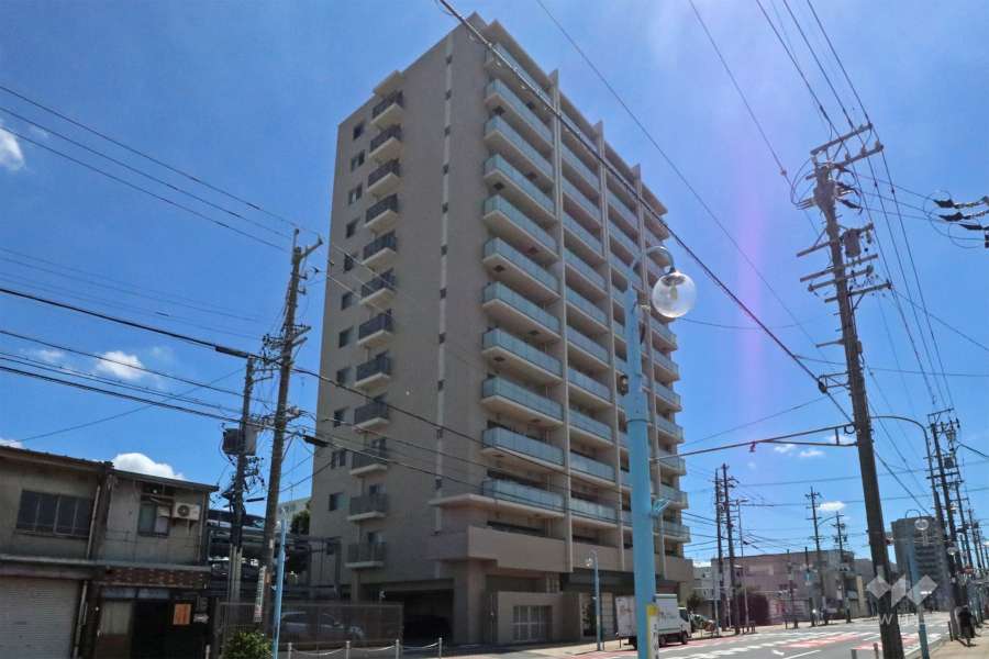 マストスクエア春日井鳥居松の外観（西側から）
