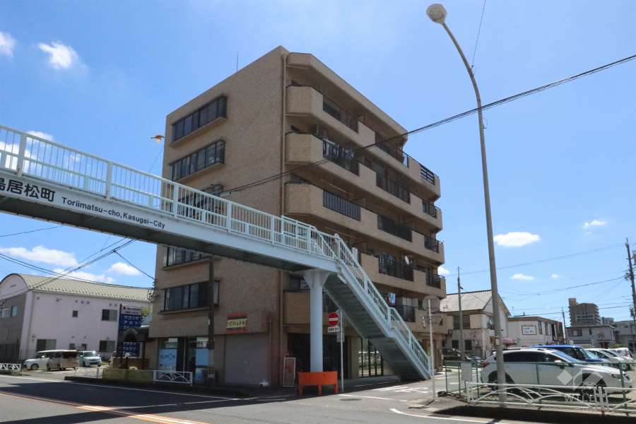 エルグランデ春日井の外観(南西側から）