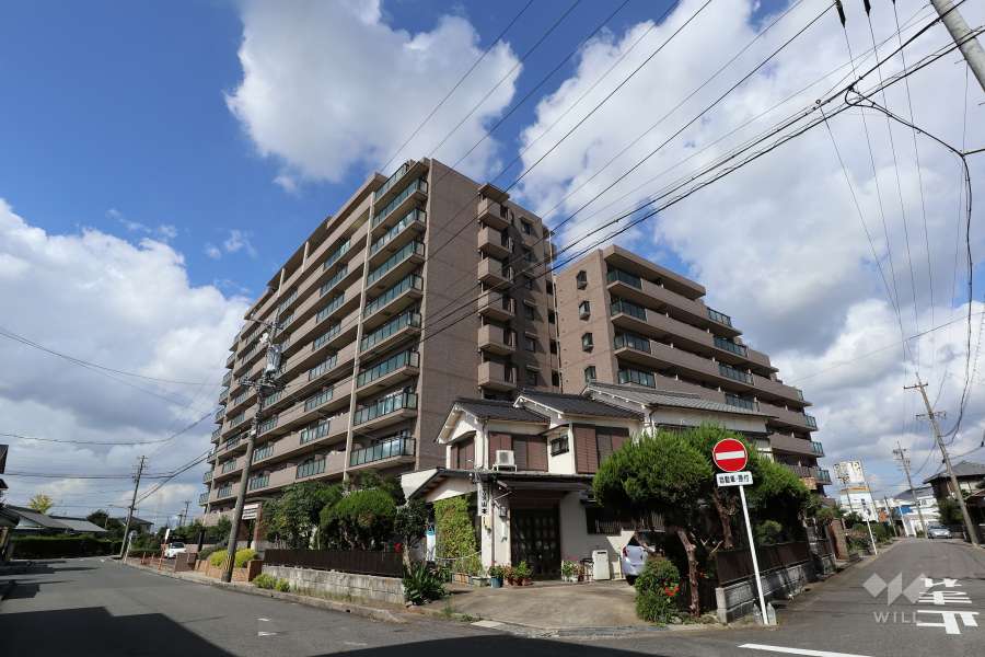 ライオンズガーデン春日井東野町の外観(南東側から）