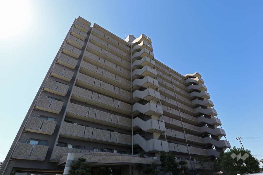 シャトー桃山の外観(北東側から）