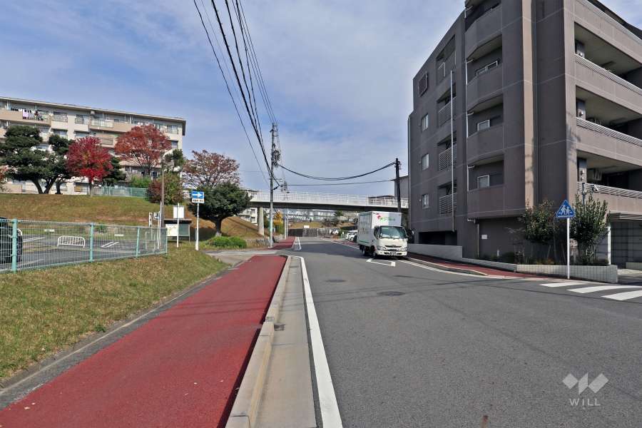 敷地西側道路