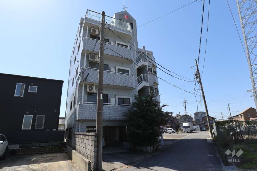 KH南下原マンションの外観(北東側から）