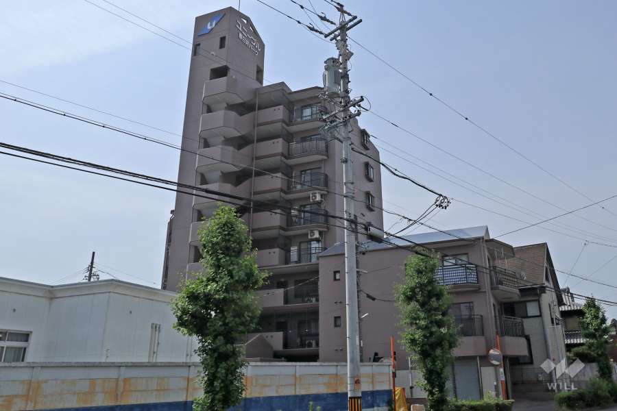 ユニーブル春日井パークの外観（北側から）