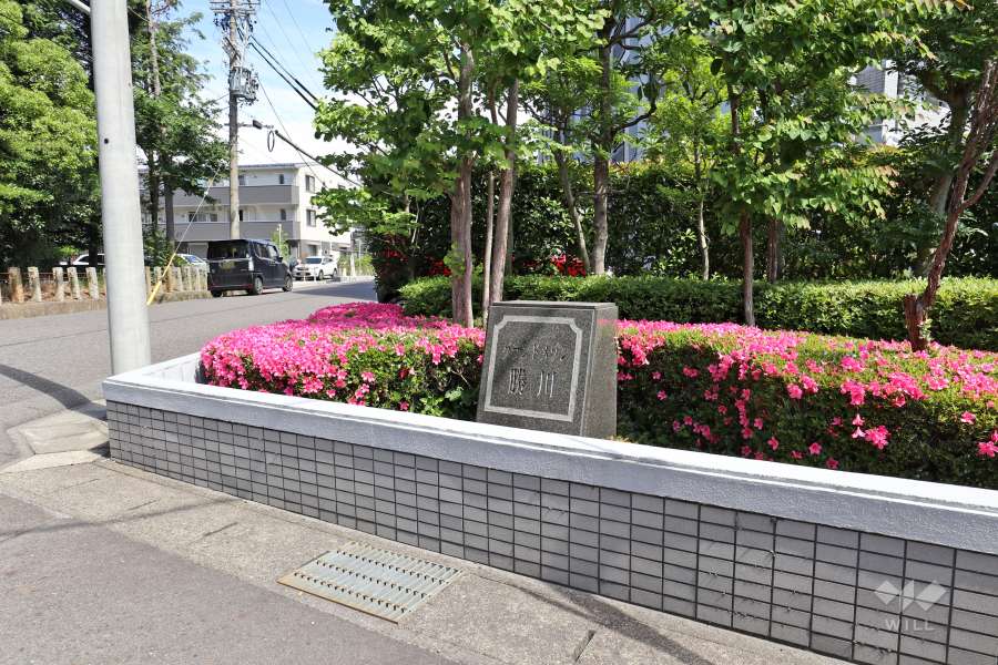 マンションの銘板