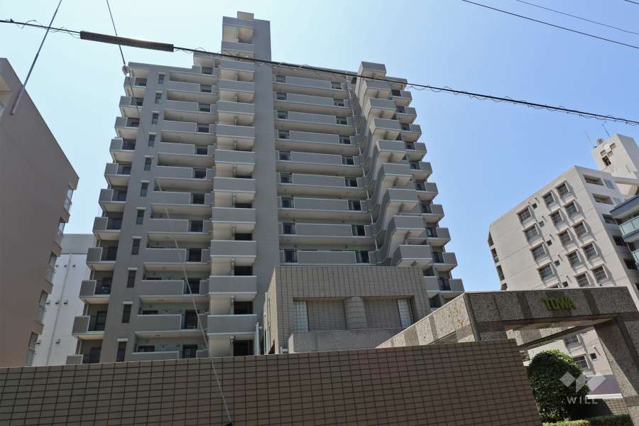 藤和シティコープ勝川の外観（北側から）