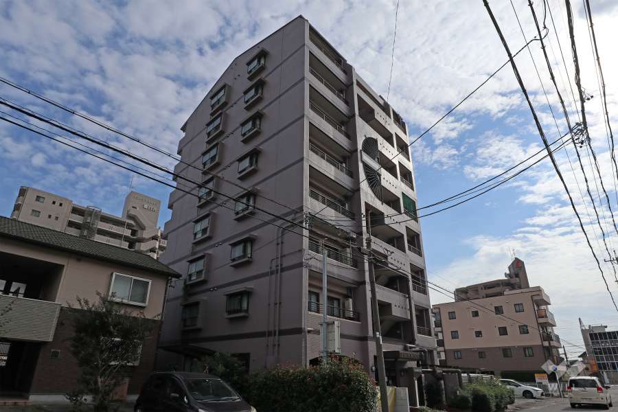 シャトー八事の外観（北側から）