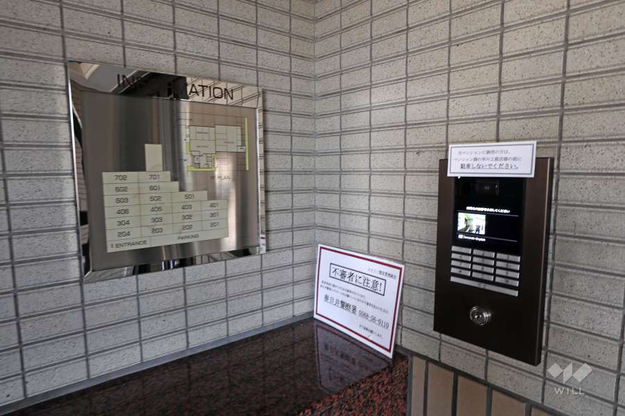 オートロックの操作盤