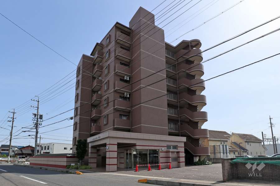 グリーンベル味美の外観(北東側から）