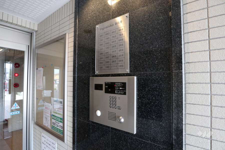 オートロックの操作盤