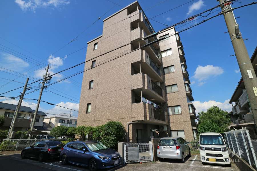 シャトー妙慶の外観(南西側から)