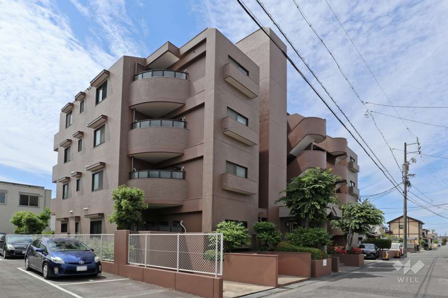 朝日プラザウエストコート春日井の外観（北東側から）
