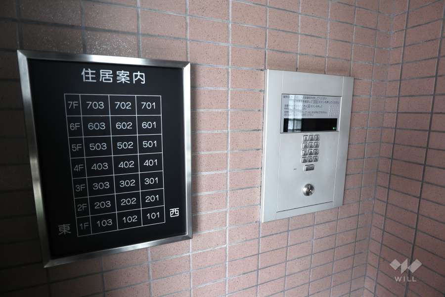 オートロックの操作盤