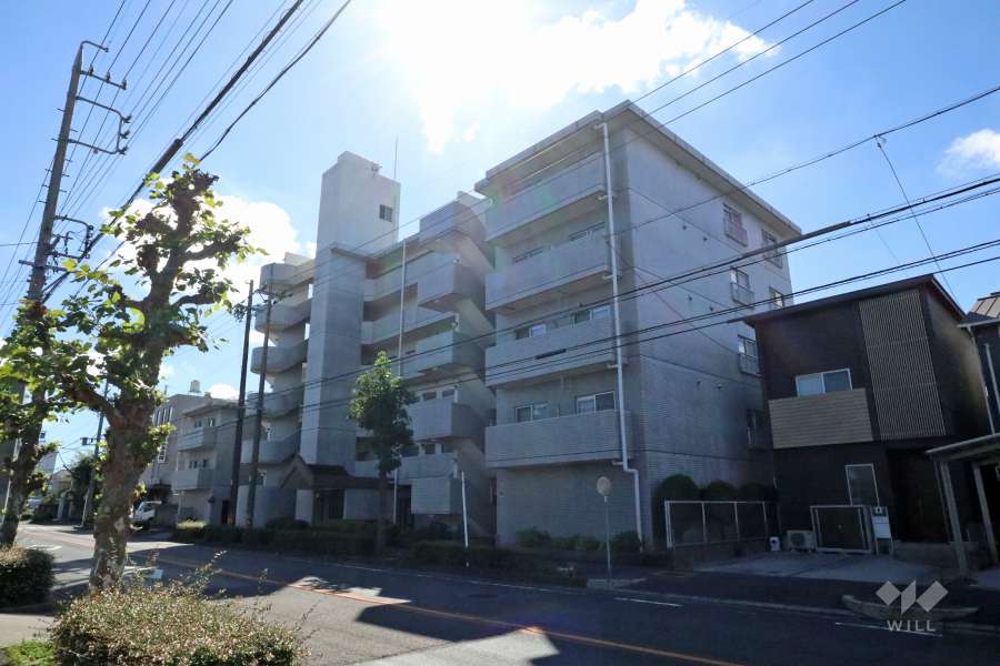 プレイズ春日井の外観(北西側から）