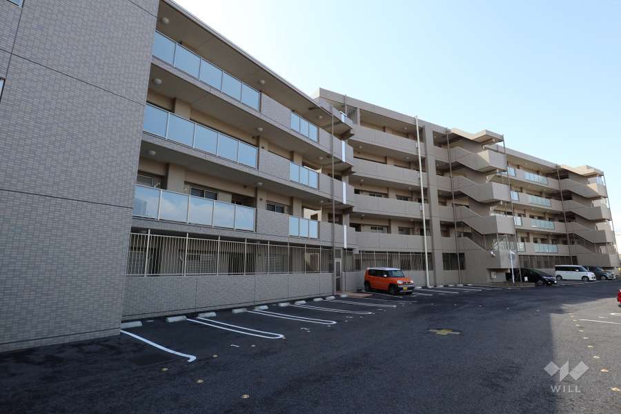 カルティア長久手の外観(北東側から)