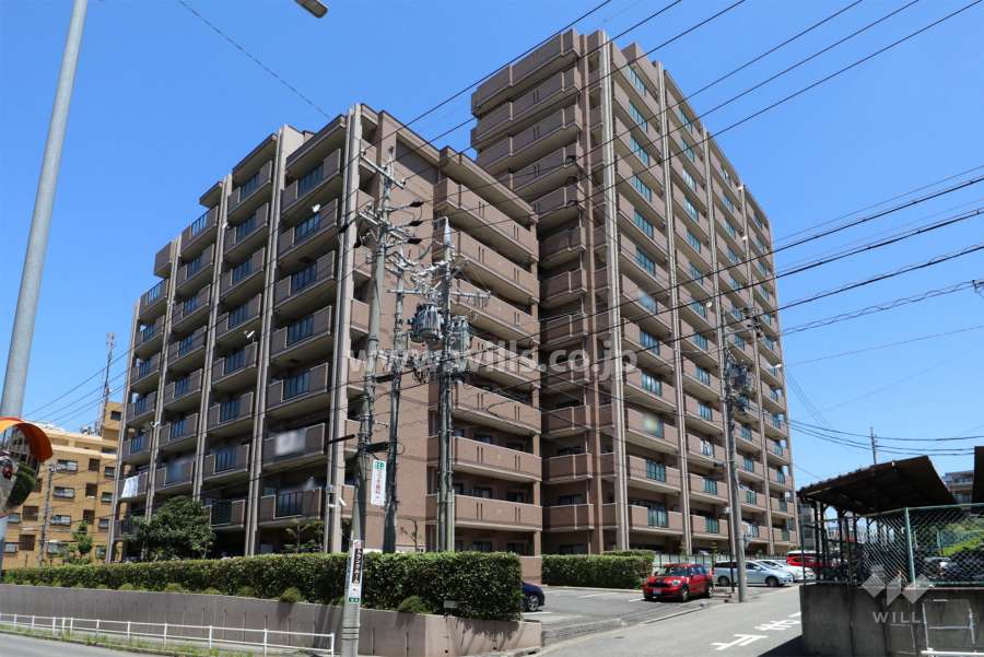 サンハウス長久手さつき館の外観（南東側から）