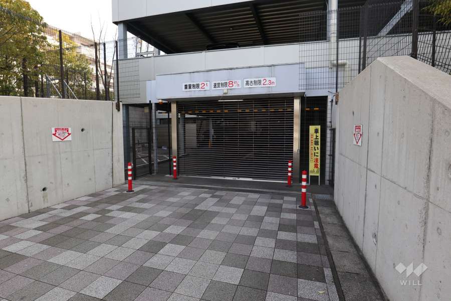 リングシャッターが設置されています。