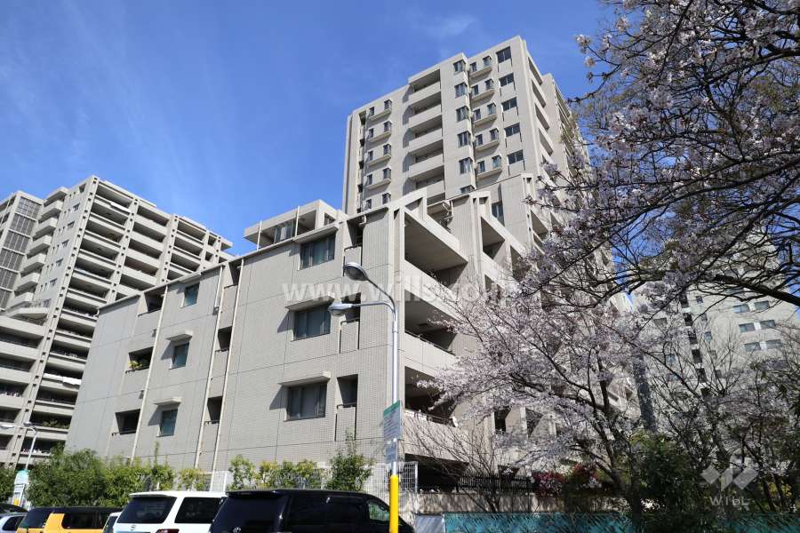 センチュリースクエア藤ヶ丘フロントスクエアの外観(西側から)