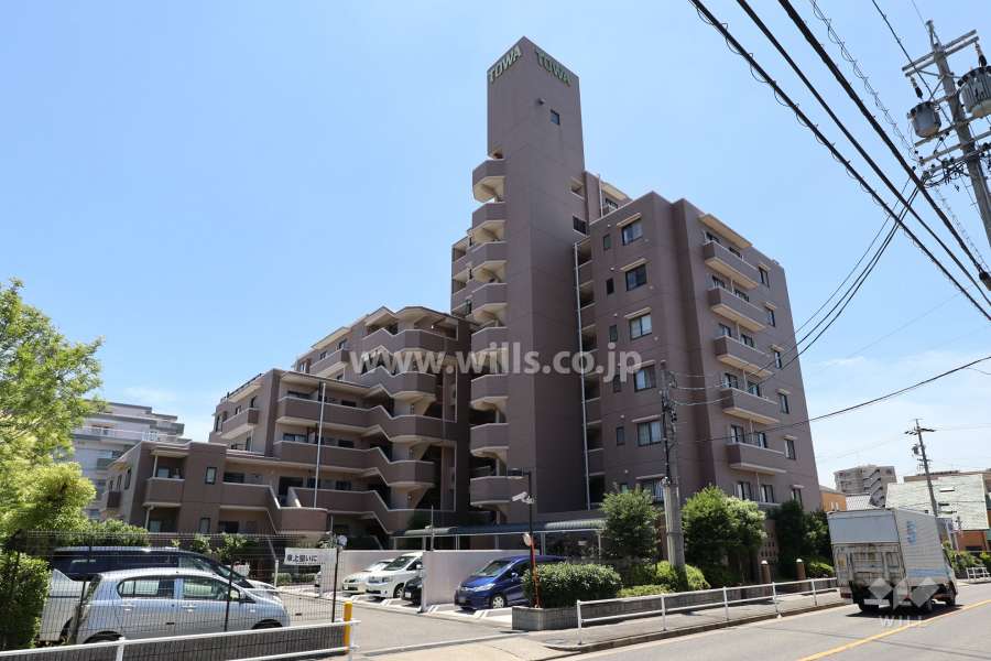 藤和シティコープ長久手の外観（北西側から）