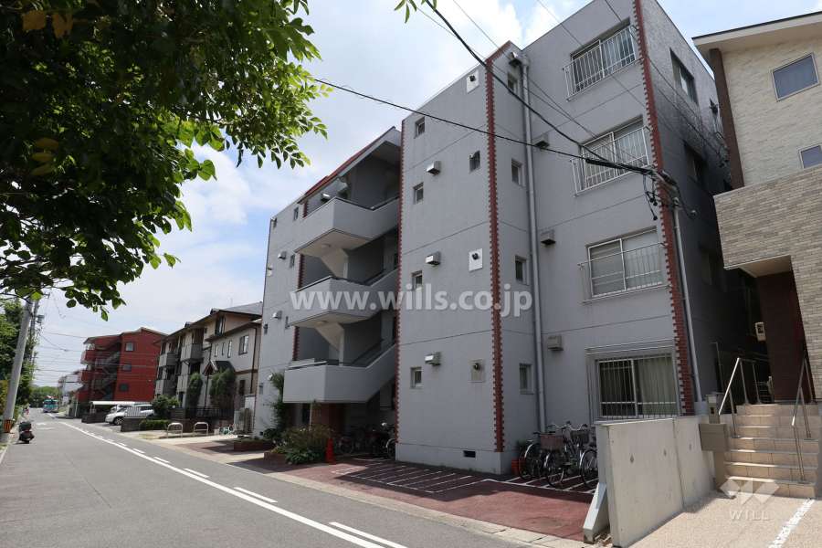 ジーオー第1藤が丘の外観（北西側から）