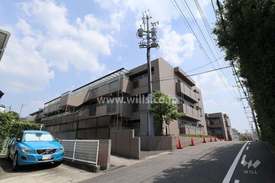 ユニーブル長久手ヒルズ壱番館の外観（北西側から）