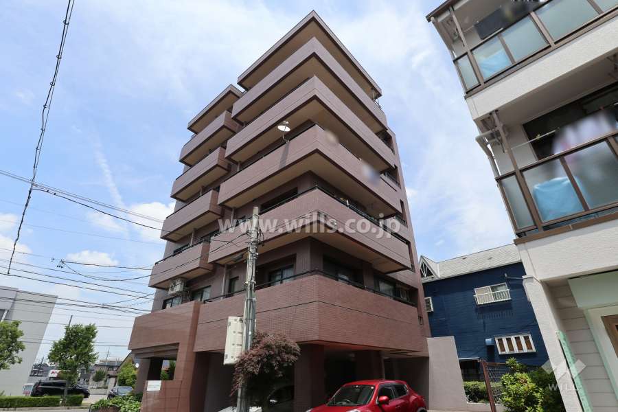 アクトピア藤が丘東の外観（南西側から）