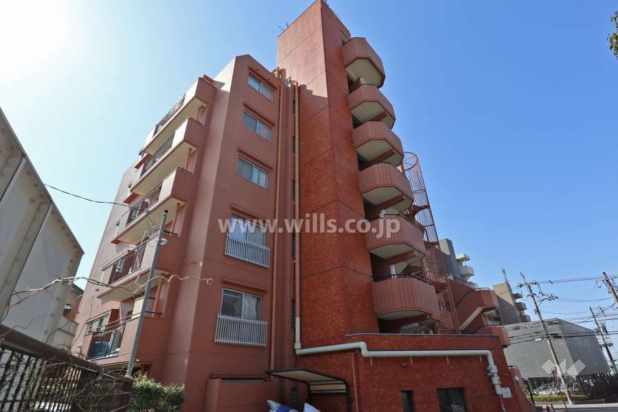 グリーンハイツ藤ヶ丘の外観（北東側から）