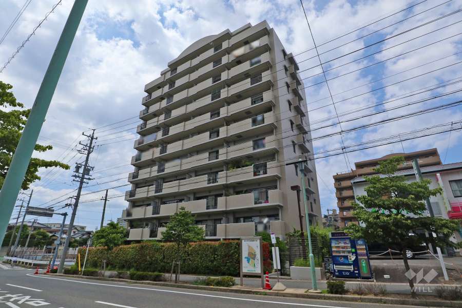 藤和シティコープ藤ヶ丘の外観（南東側から）