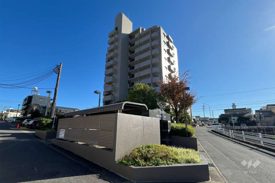 藤和シティコープ藤ヶ丘の外観(北西側から)