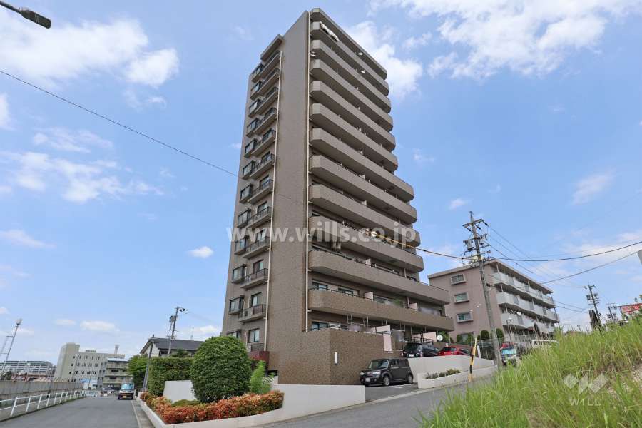 エスポア藤ヶ丘2の外観（南西側から）