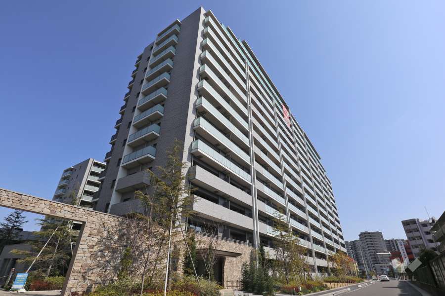 セントアイナ藤が丘の外観（南西側から）