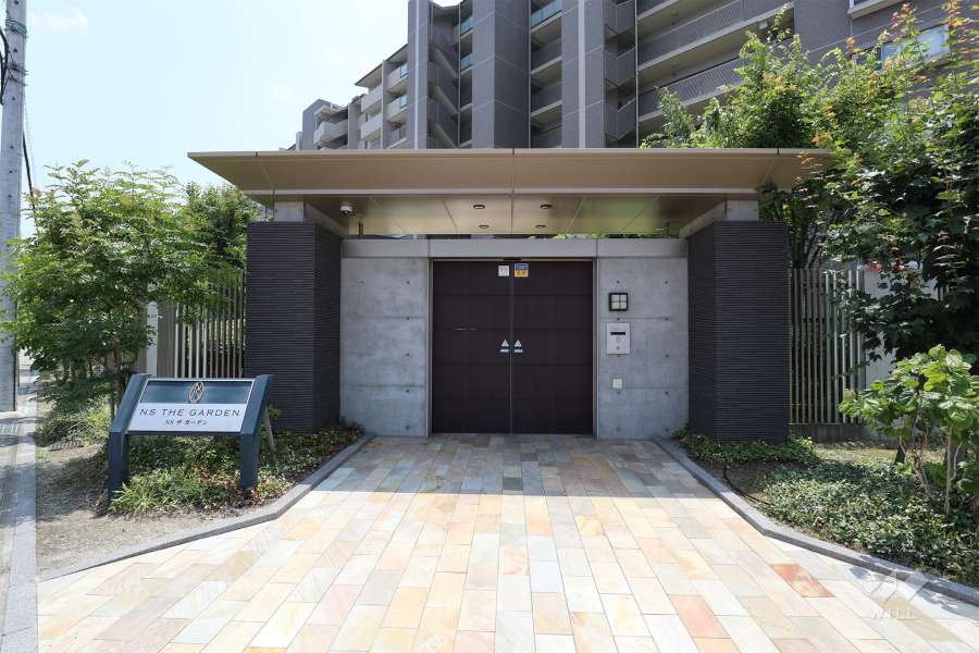 NSザガーデンの外観（北東側から）