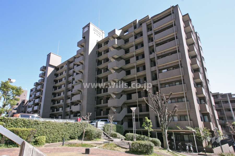 ライオンズマンションニューシティ日進の丘参番館の外観(北側から)