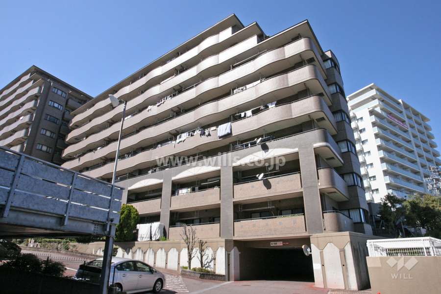 ライオンズマンションニューシティ日進の丘弐番館の外観(南東側から)