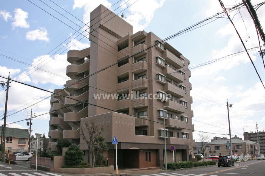 シティオ岩崎台の外観(北西側から)