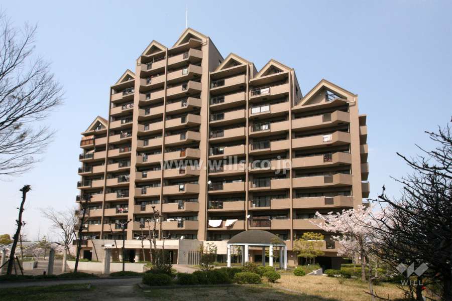 香久山パークスクエアノースリッジの外観(南側から)