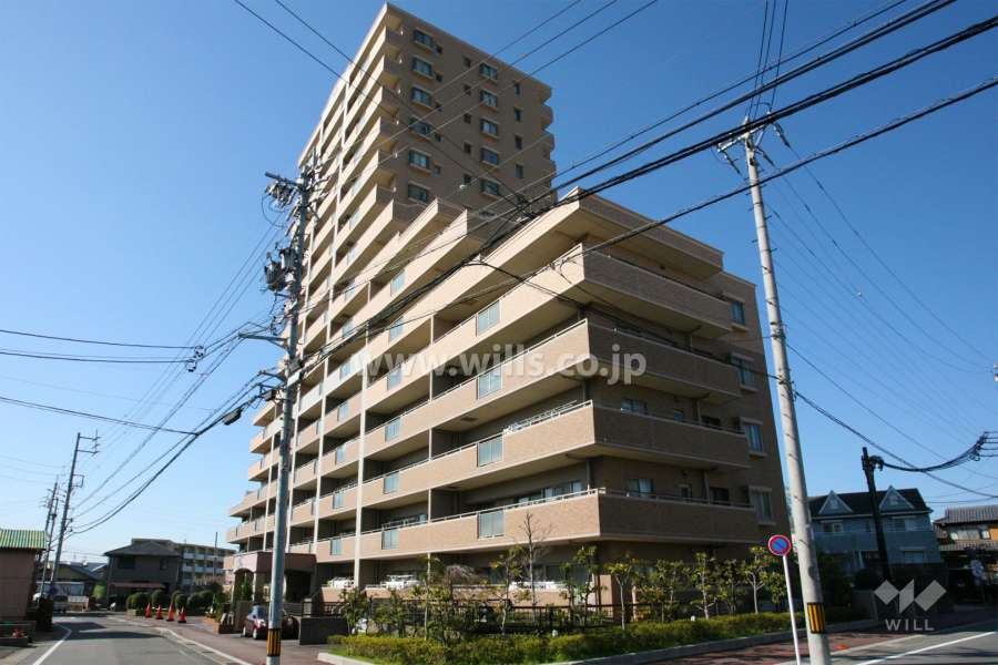藤和シティホームズ赤池の外観(南東側から)