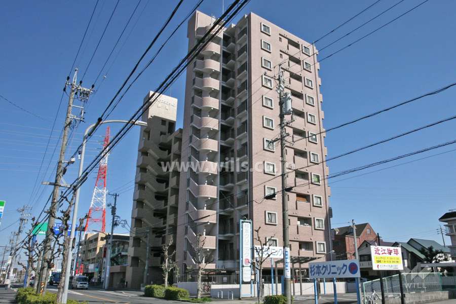 アドリーム赤池の外観(北西側から)