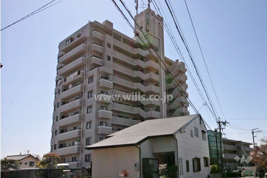 グローリアスヒルズ日進の外観(北東側から)