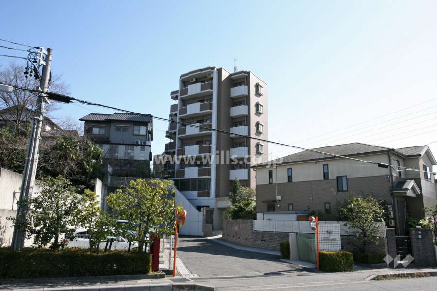 シャトー日進赤池の外観（北側から）