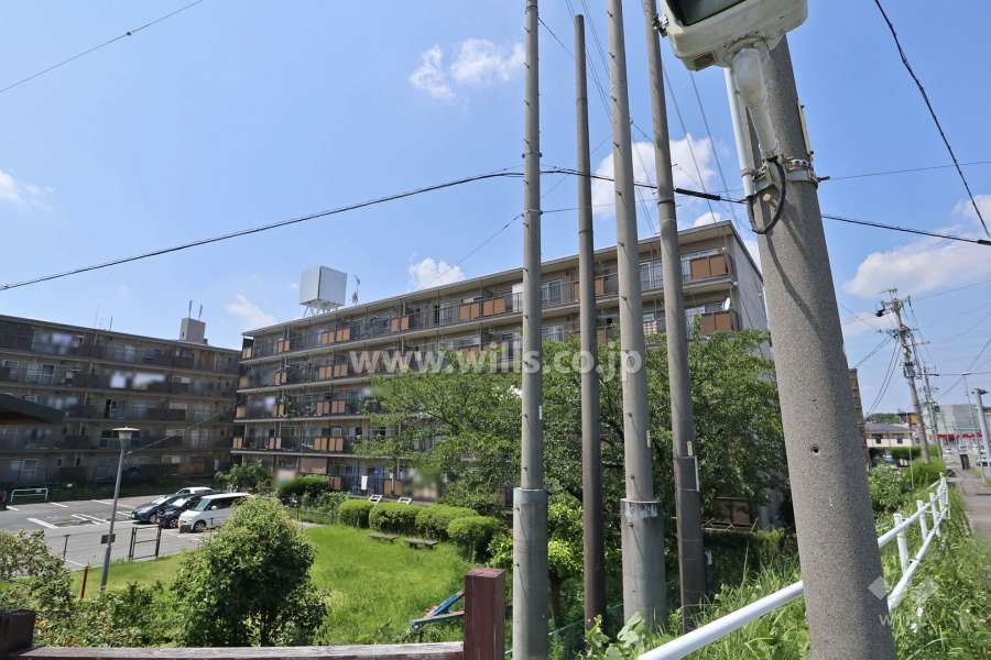 パビリオン百合ヶ丘C棟の外観（南東側から）