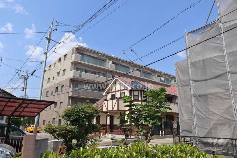 ソフィア三郷コンフォートスクエアの外観（南西側から）